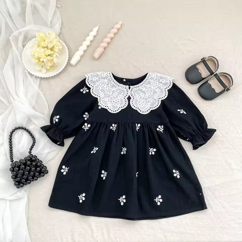 Holiday Collection - Melanie Embroidered Dress