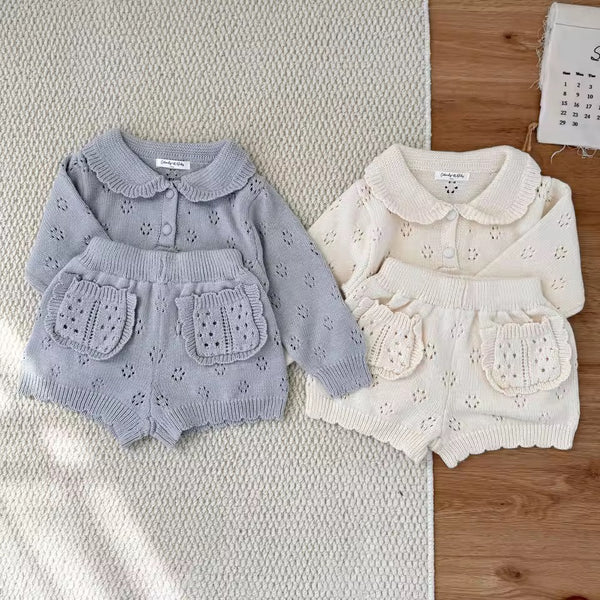 Hollow Out Knit Set - Premium Quality