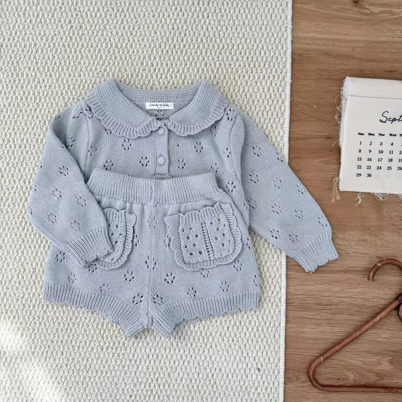 Hollow Out Knit Set - Premium Quality