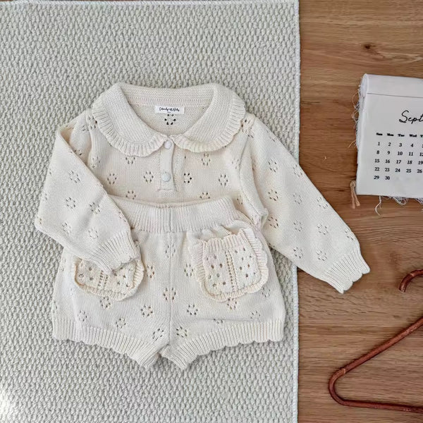 Hollow Out Knit Set - Premium Quality