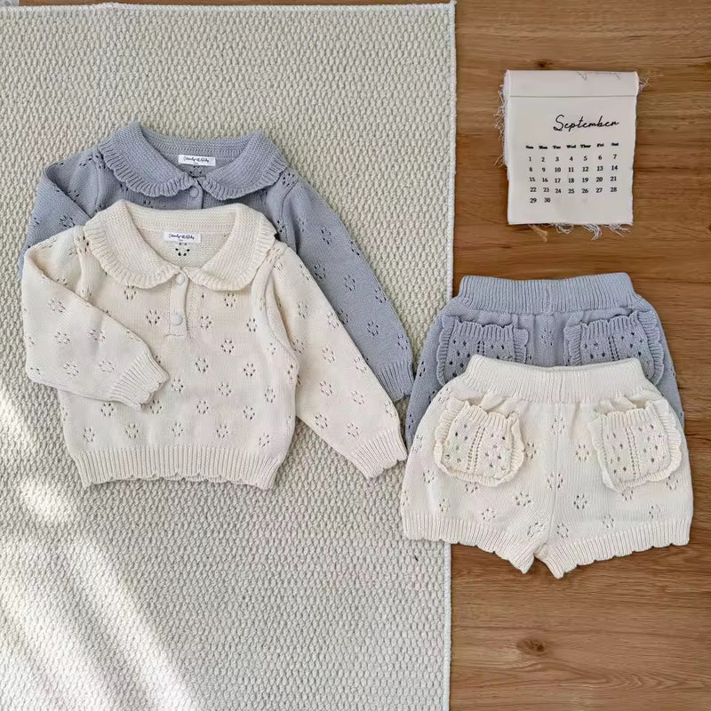Hollow Out Knit Set - Premium Quality