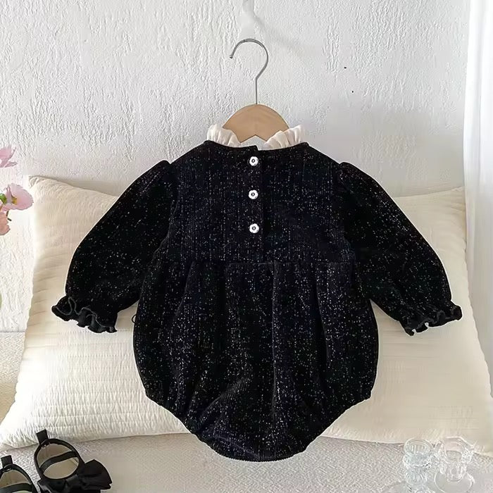 Holiday Collection - Cotton Bow Romper