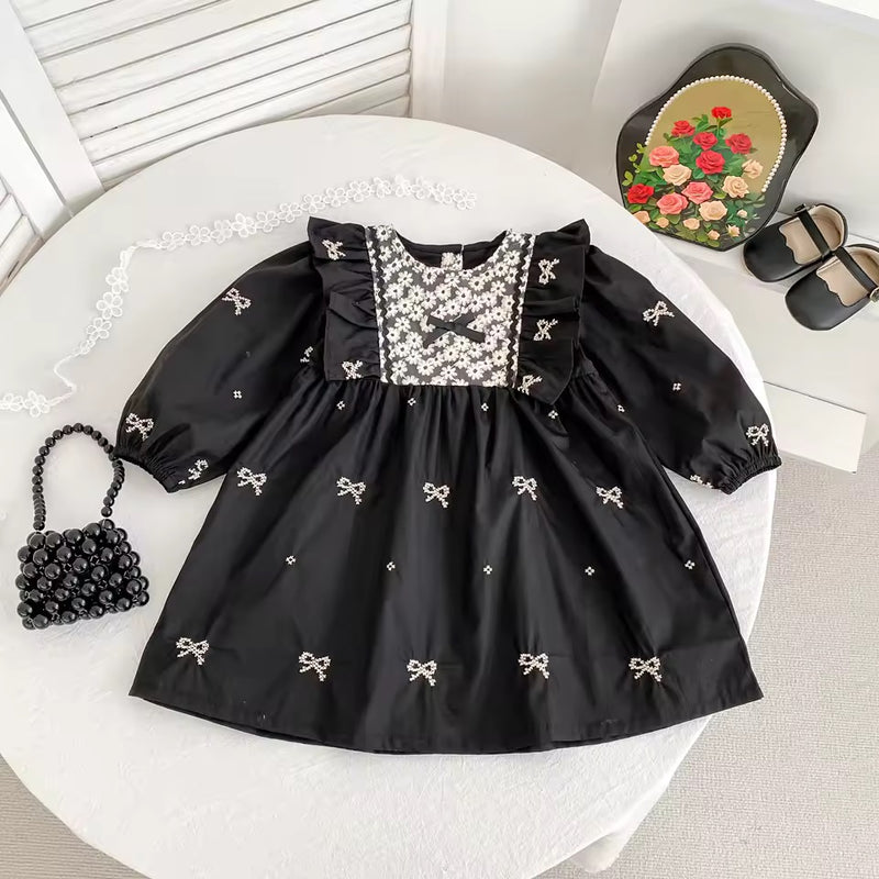 Holiday Collection - Cotton Bow Dress