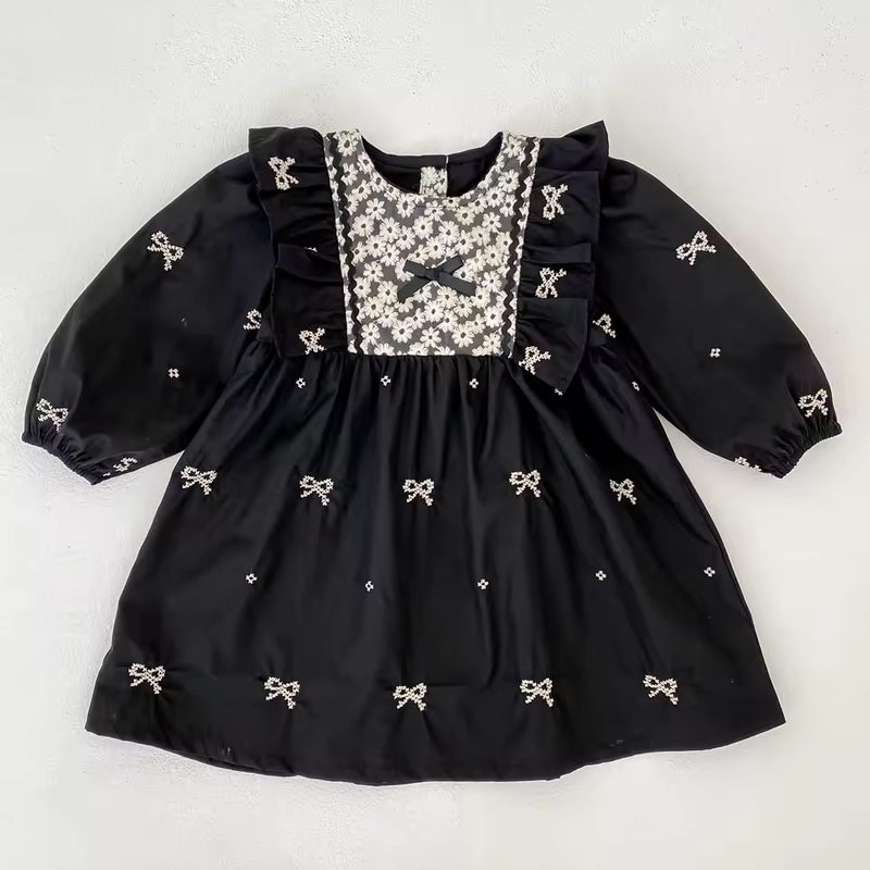 Holiday Collection - Cotton Bow Dress