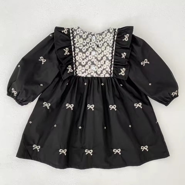 Holiday Collection - Cotton Bow Dress