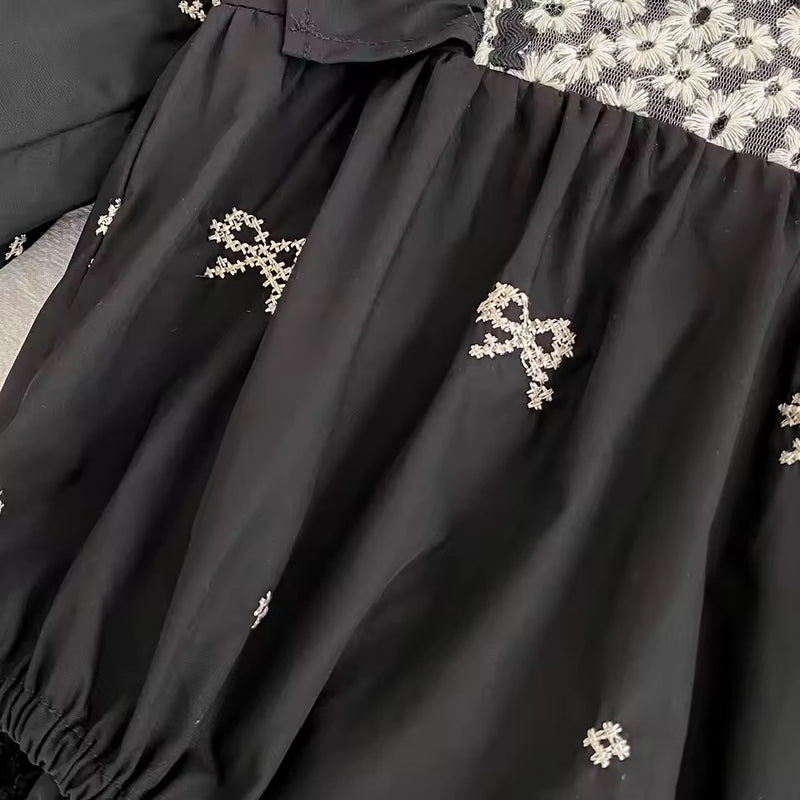 Holiday Collection - Cotton Bow Romper