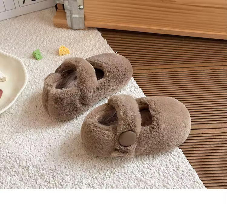 Plush Mary Jane Shoes