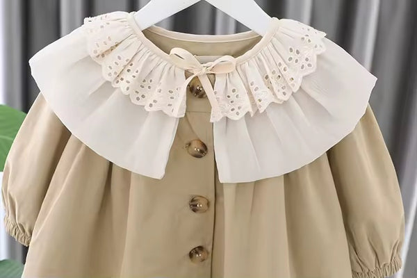 Cropped Trench Jacket