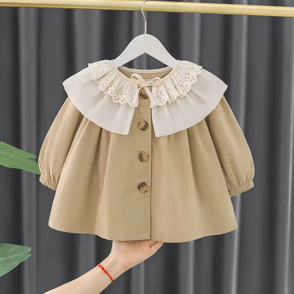 Cropped Trench Jacket