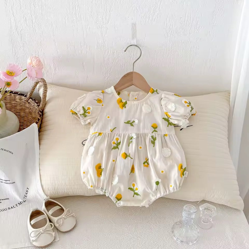 Daisy Floral Romper