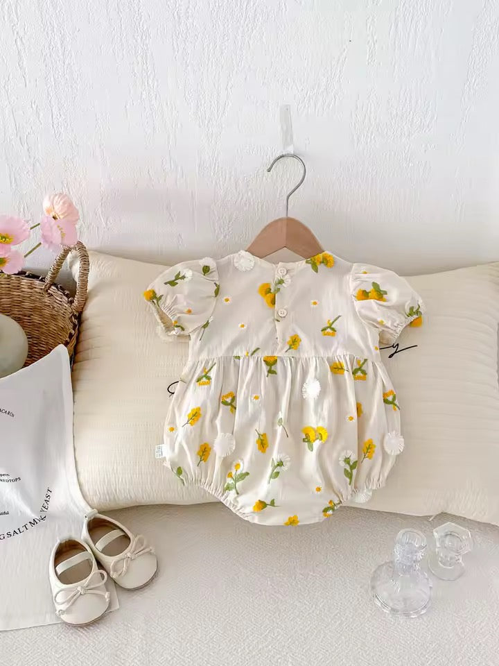 Daisy Floral Romper