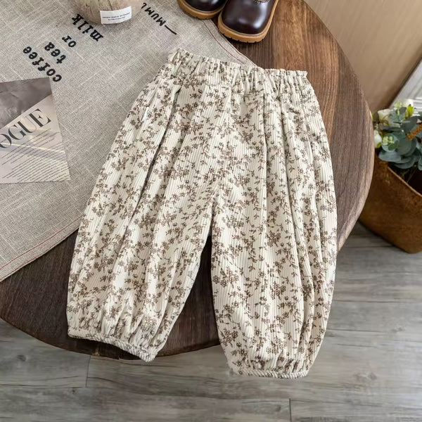 Soft Floral Pants