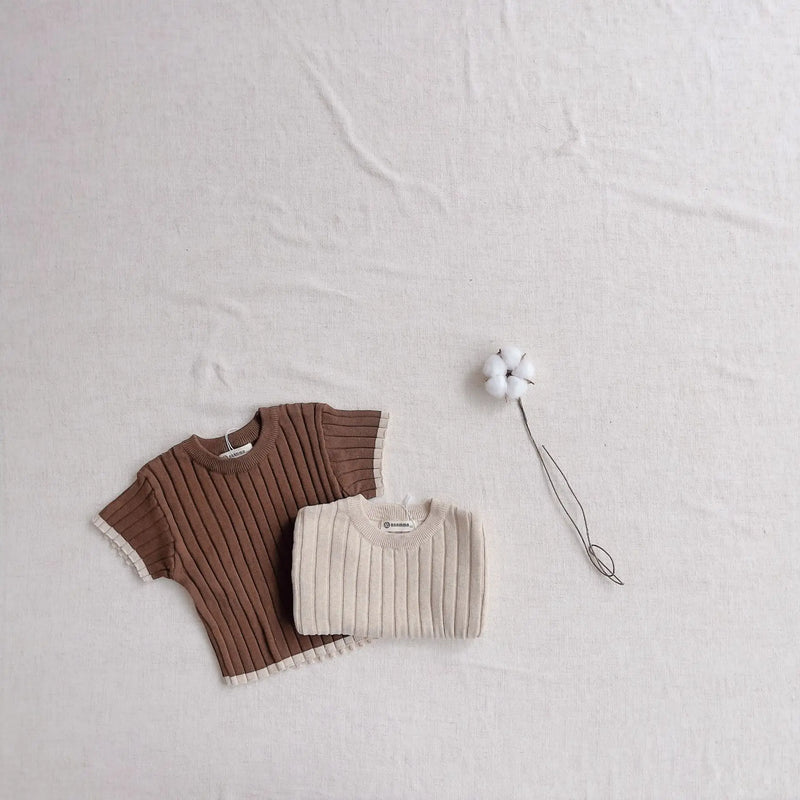Textured Knit Set