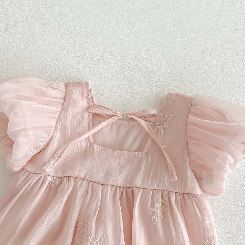 Marie Embroidered Romper
