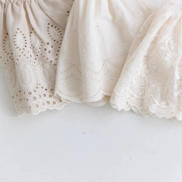 Lace Overlay Skirt