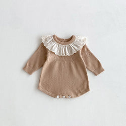 Textured Knit Romper