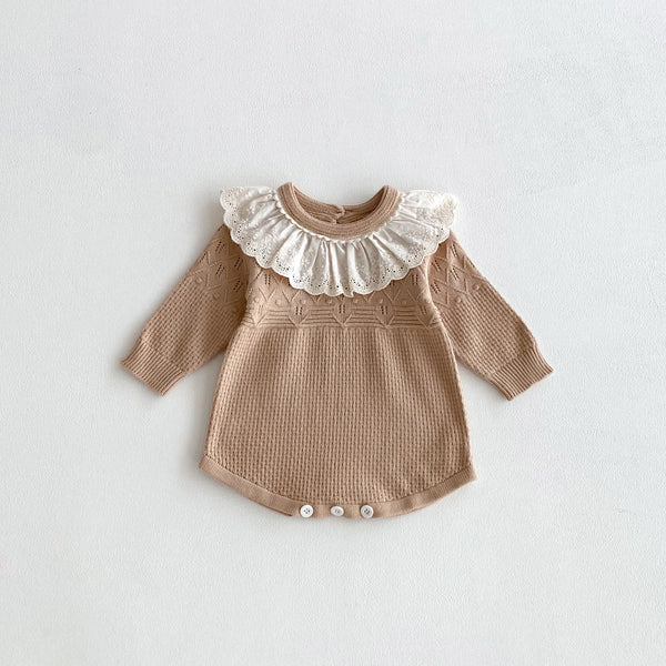 Textured Knit Romper