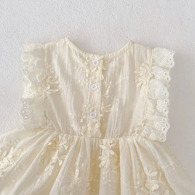 Marie Embroidered Romper