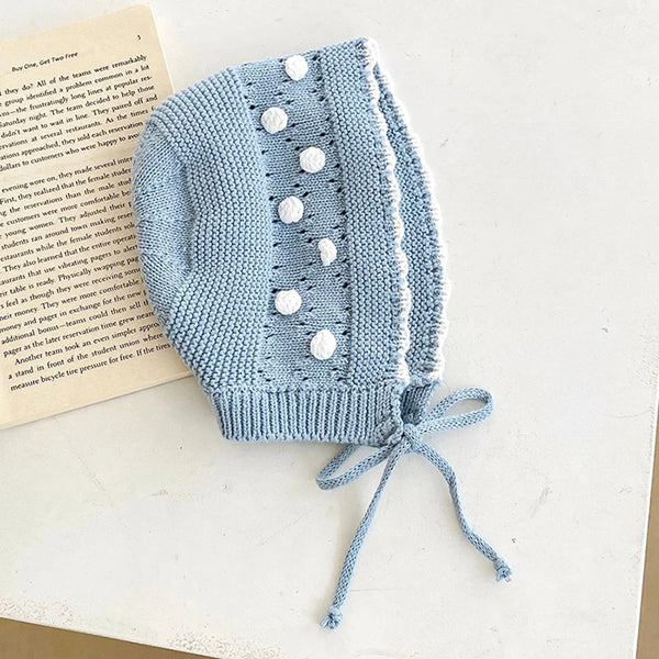 Textured Knit Bonnet