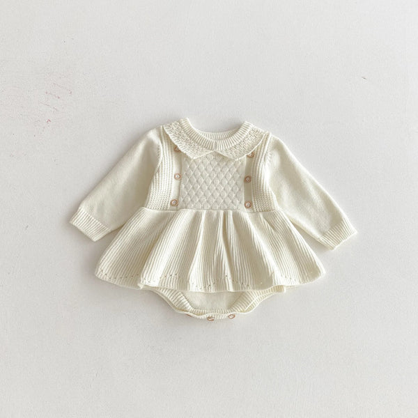 Button Knitted Dress