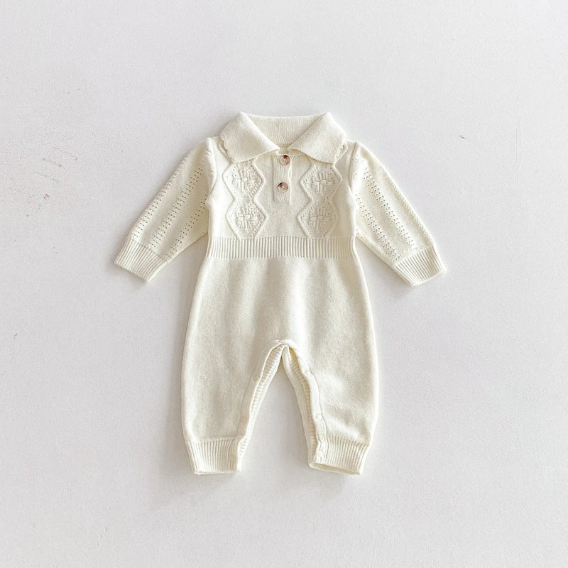 Textured Knit Jumpsuit