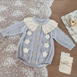 Textured Knit Romper