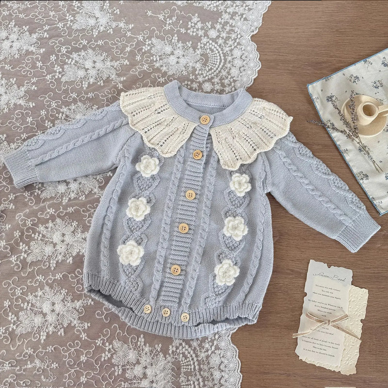 Textured Knit Romper