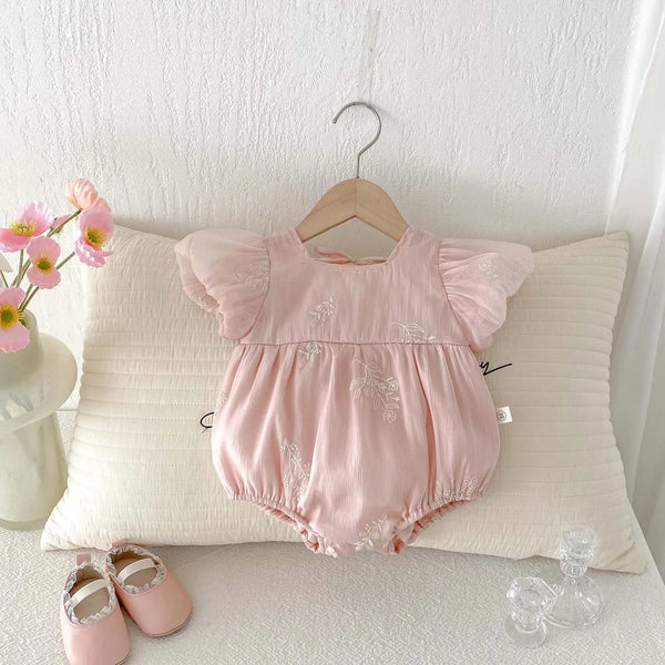Marie Embroidered Romper