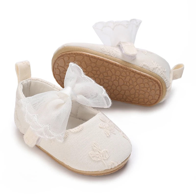 Luna Lace First Walker Shoes - Main Image