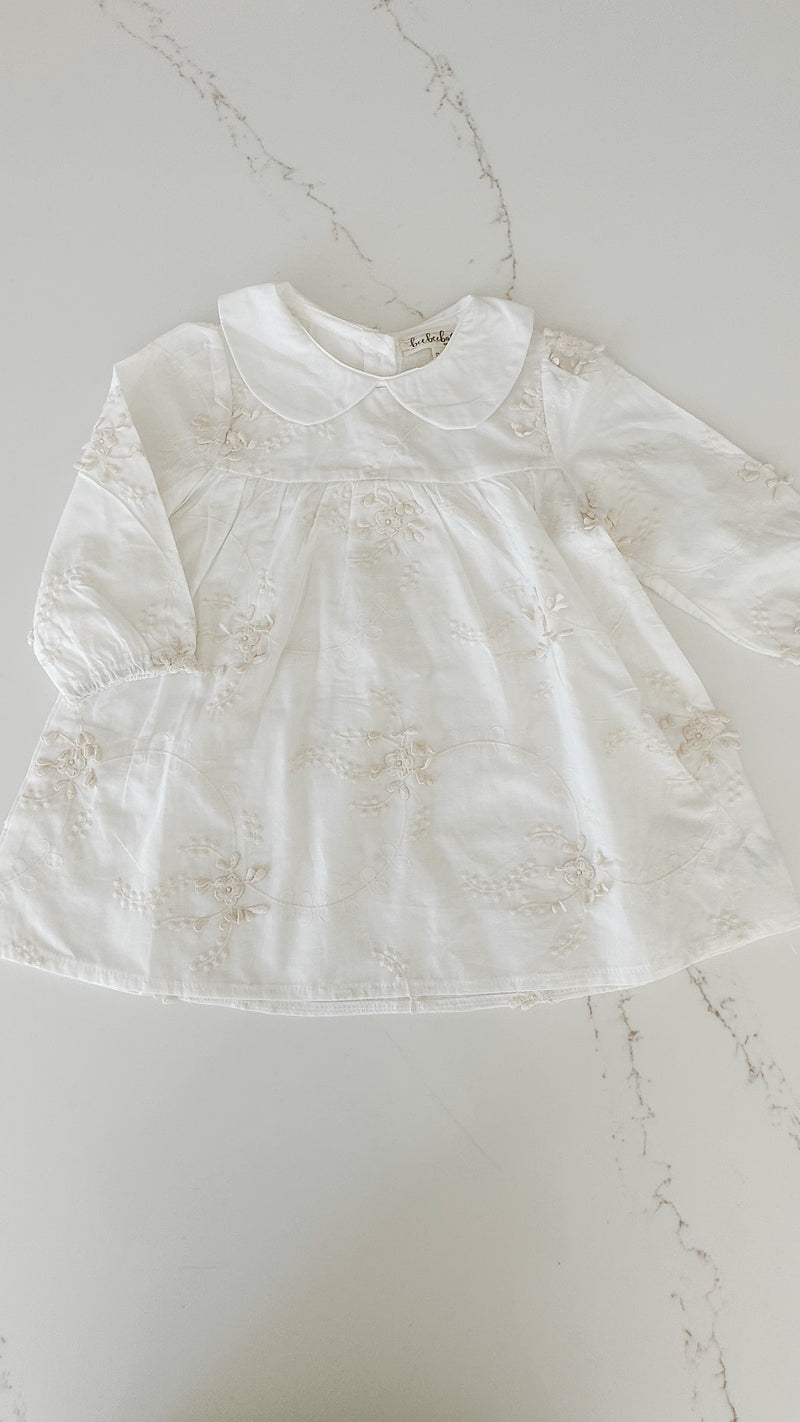 Textured Cotton Dress