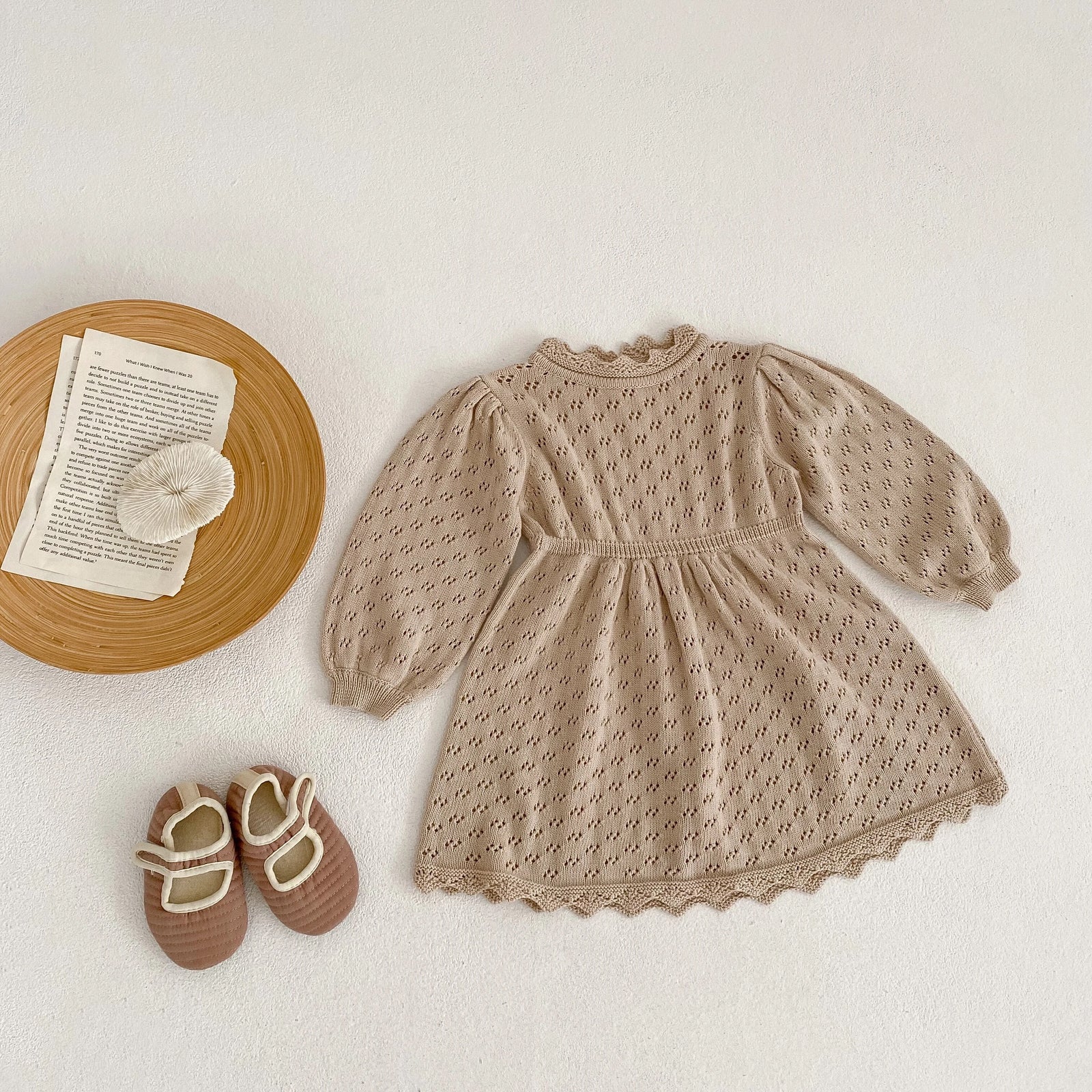 Hollow Out Knit Dress